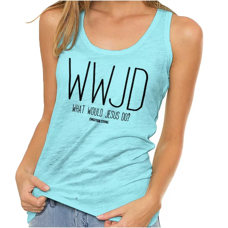 WWJD Racerback Tank