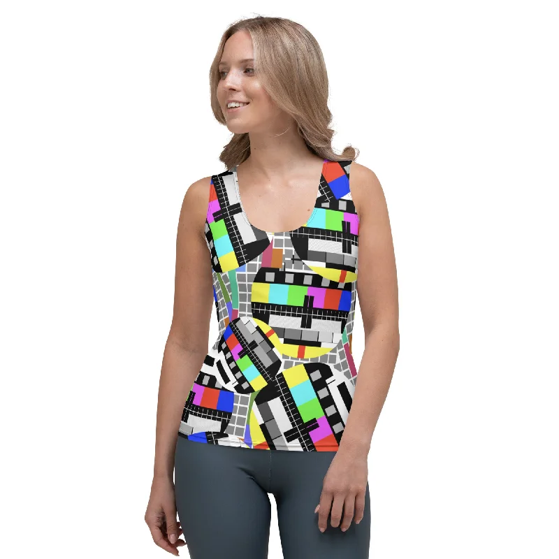 TV No Signal Tank Top