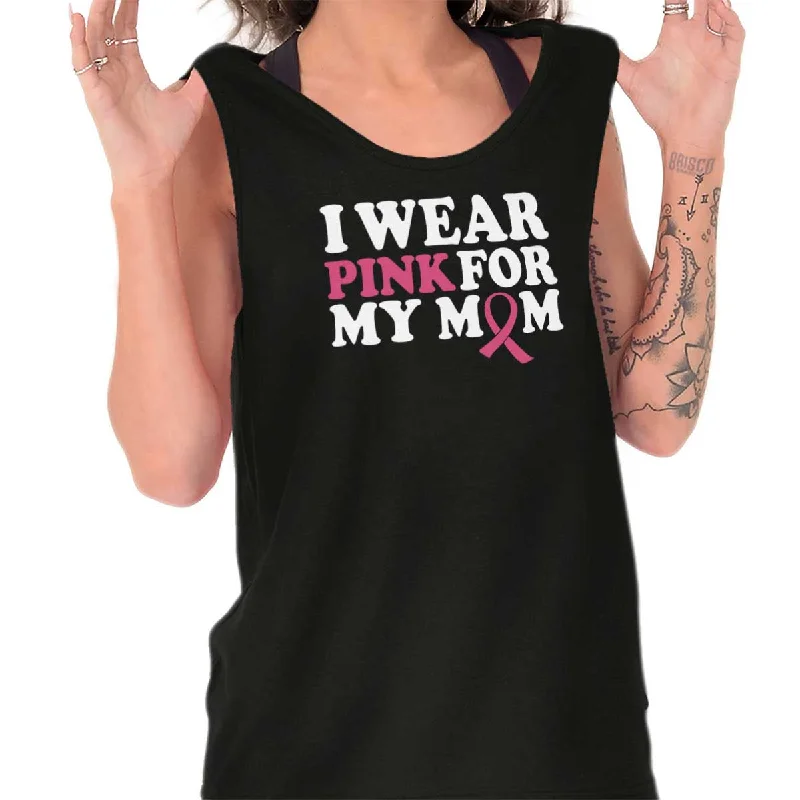 Wear Pink For My Mom Tank Top