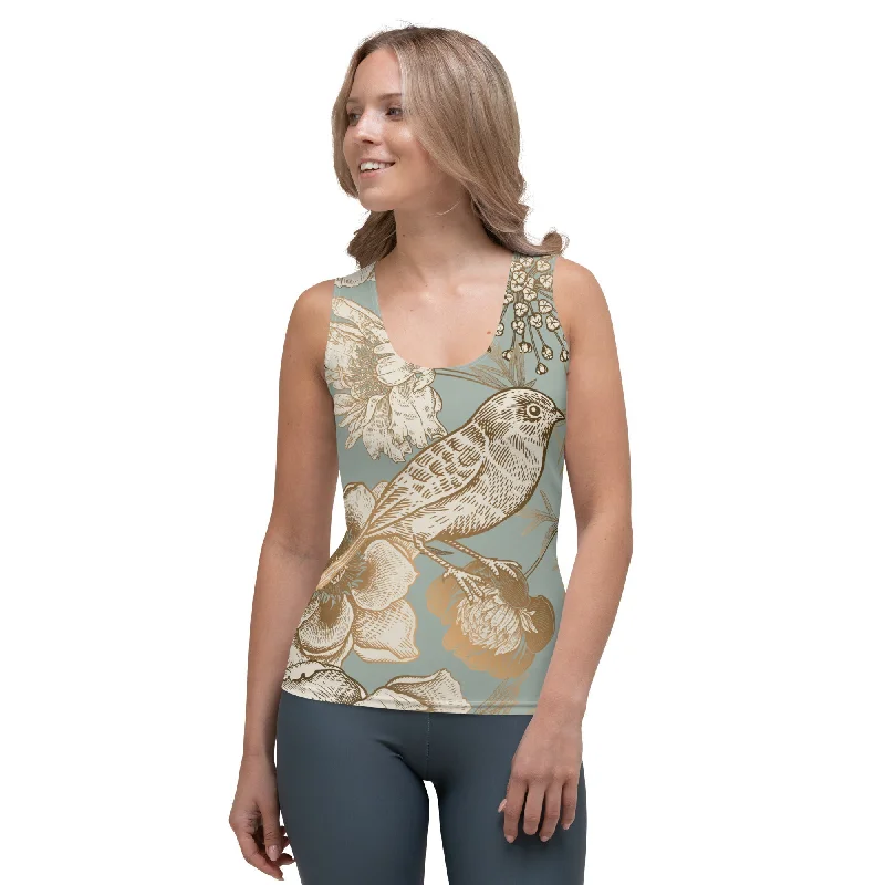 Golden Garden Tank Top