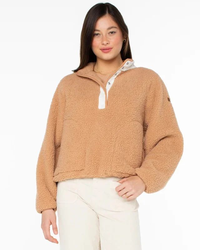 Kipsie Solid Fleece Sweater