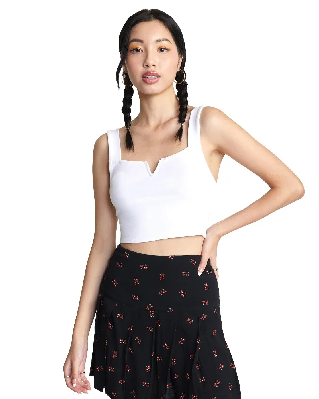 RVCA Pleasure Cropped Tank Top