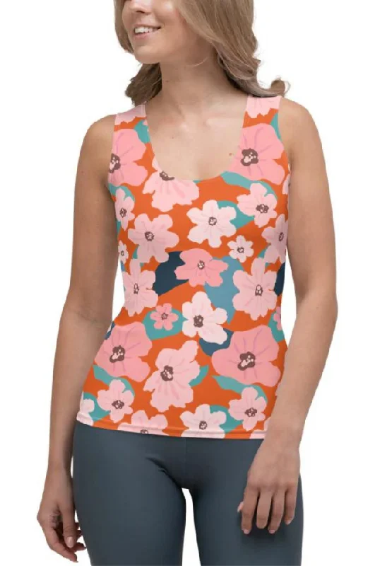 Vintage Floral Tank Top