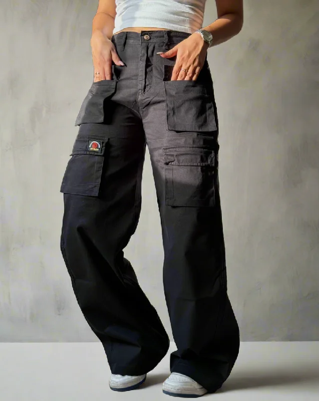 City Chic Multi Pocket Trousers