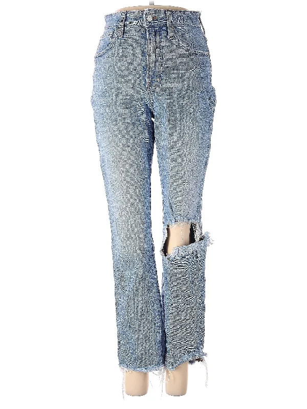 High-Rise Bootleg Jeans