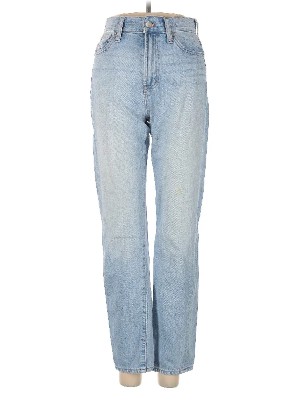 High-Rise Bootleg Jeans in Light Wash