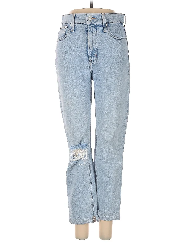 High-Rise Bootleg Jeans in Light Wash