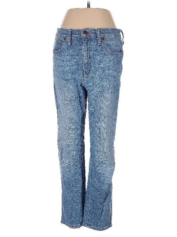 High-Rise Bootleg Jeans in Light Wash