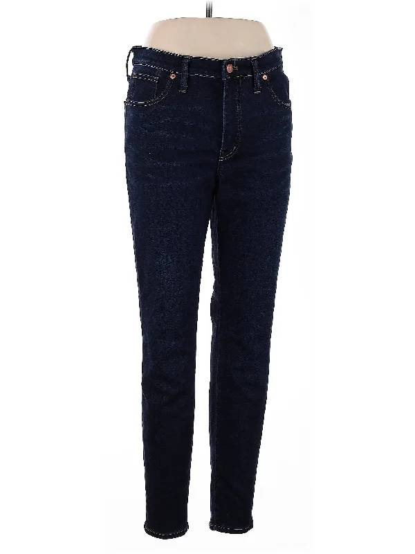 High-Rise Skinny Jeans in Dark Wash