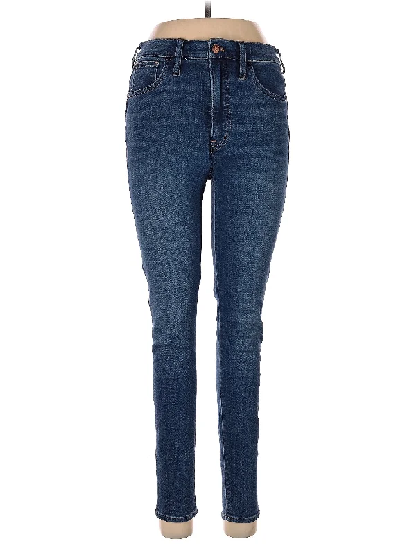 High-Rise Skinny Jeans in Dark Wash