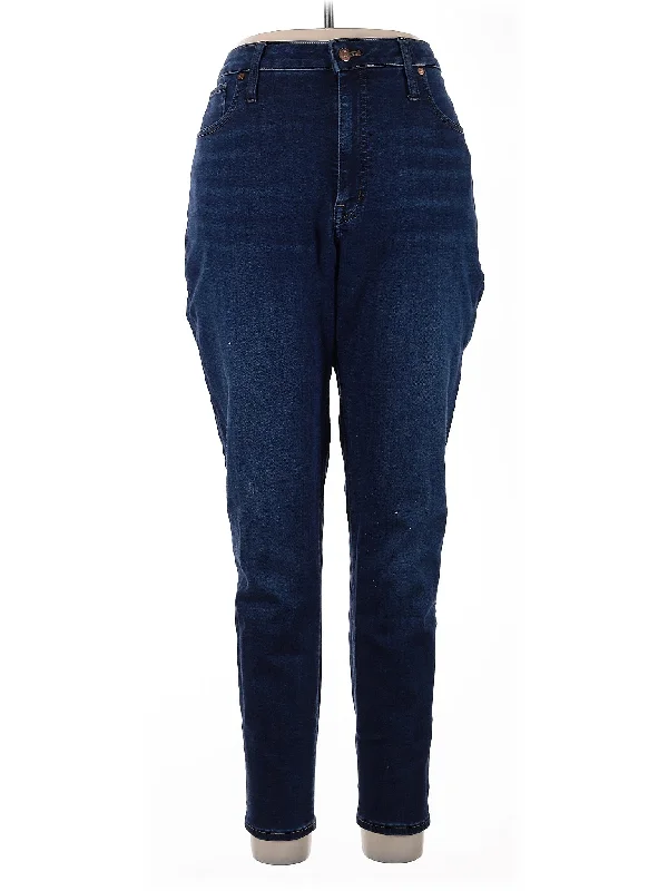 High-Rise Skinny Jeans in Dark Wash