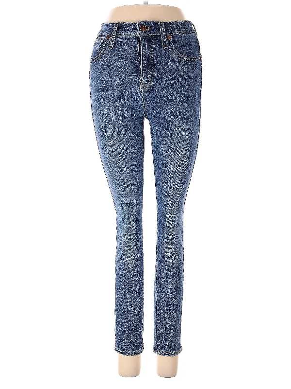 High-Rise Skinny Jeans in Medium Wash