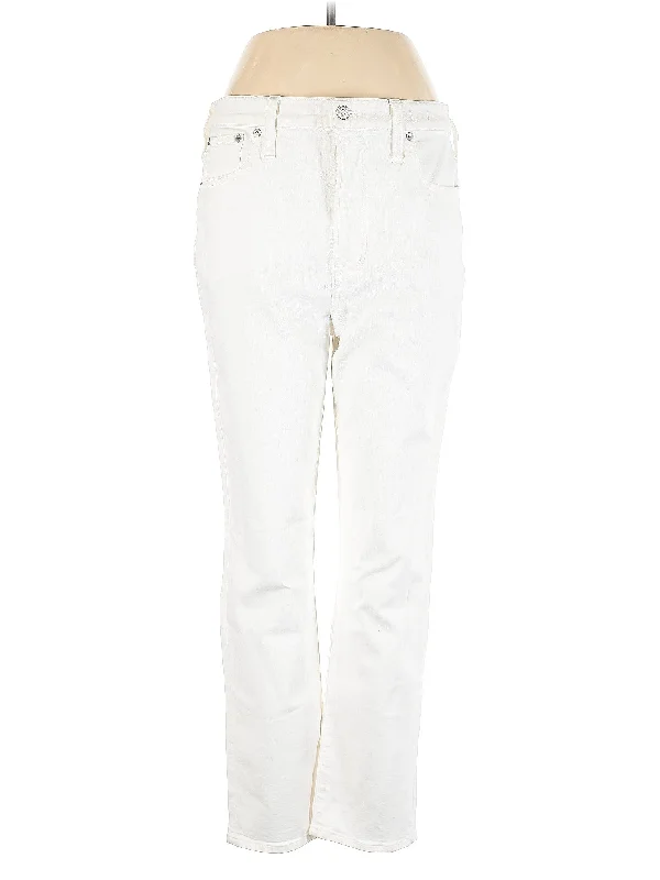 High-Rise Straight-leg Jeans in Light Wash