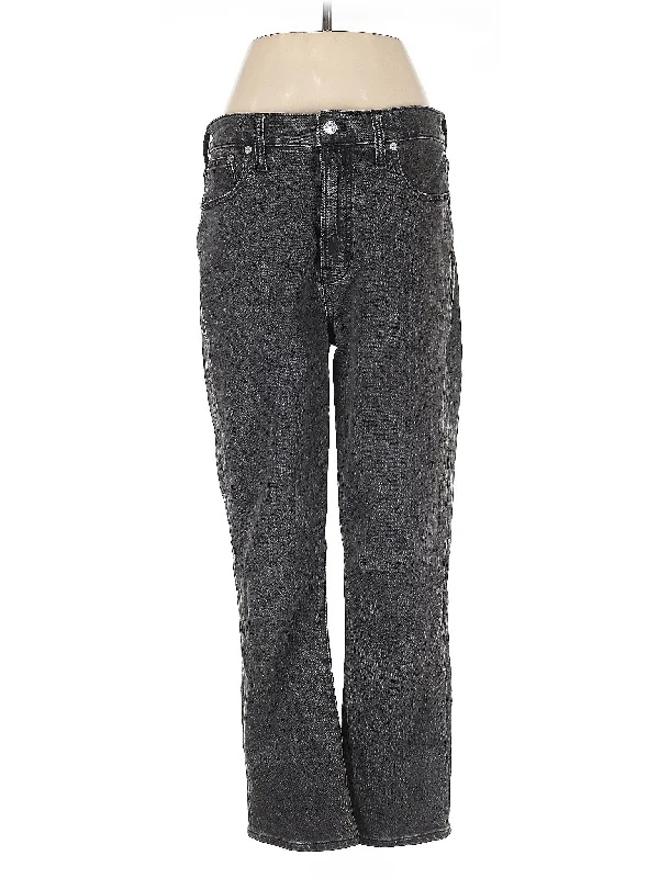 Low-Rise Straight-leg Jeans in Dark Wash