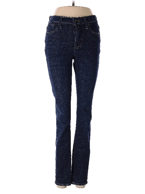 Mid-Rise Bootleg Jeans in Dark Wash