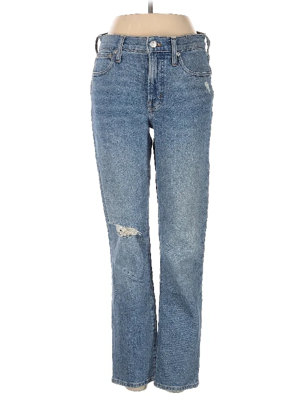 Mid-Rise Straight-leg Jeans