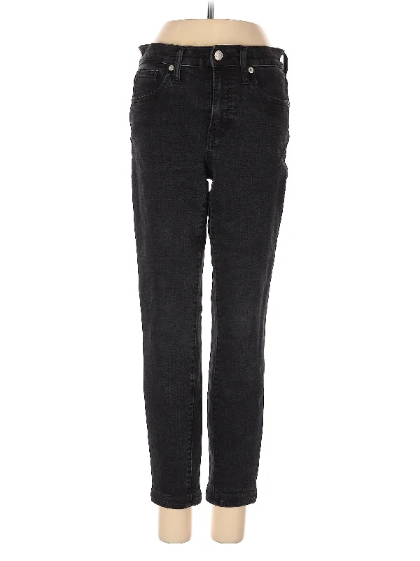 Mid-Rise Straight-leg Jeans in Dark Wash