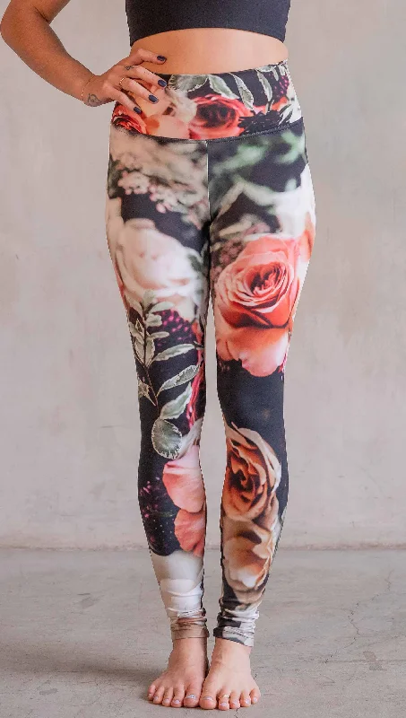 Bodacious Bouquet - Athleisure Leggings