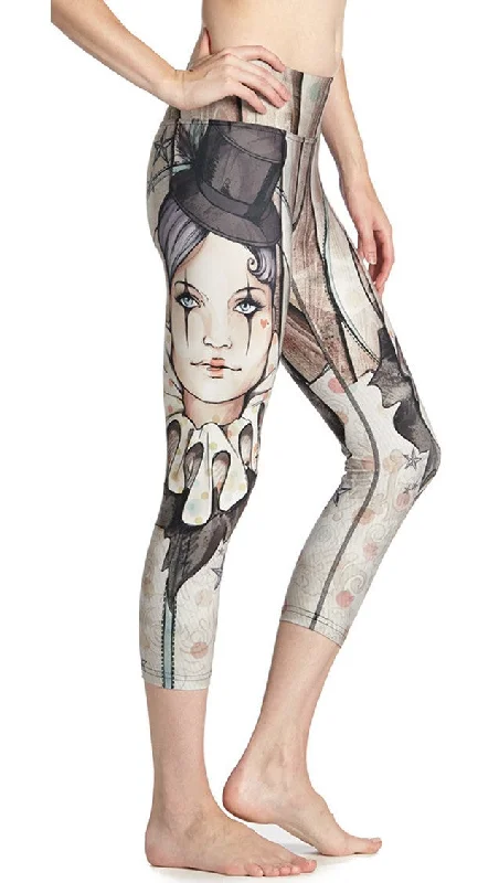 Circus Girl - Triathlon Capri Leggings