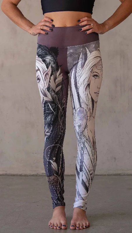 Elf + Sorceress  Mashup - Athleisure Leggings