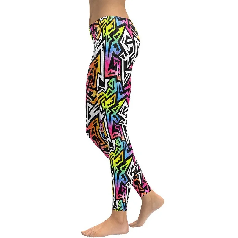 Funky Geometric Leggings