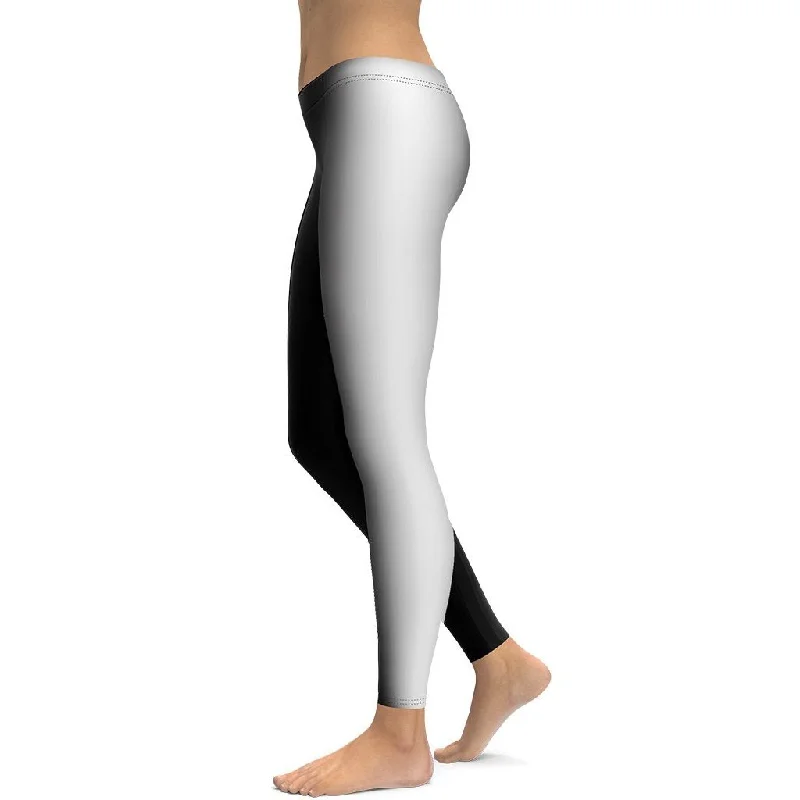 Ombre Optical Illusion Slimming Leggings