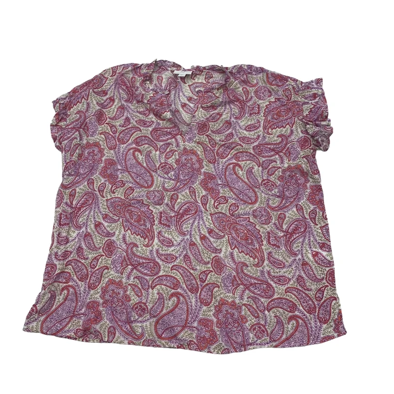 PURPLE J. JILL TOP SS, Size M