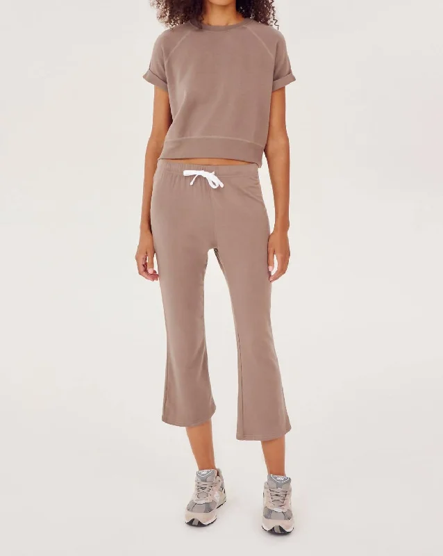 Brooks Flare Pants In Lentil