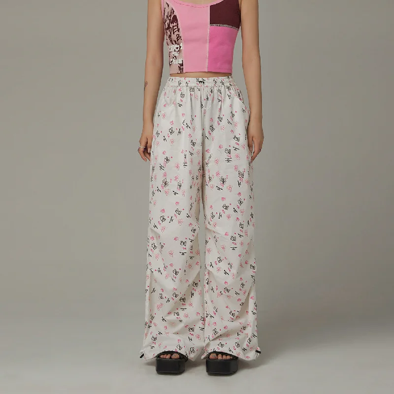 Heart String Wide Pants