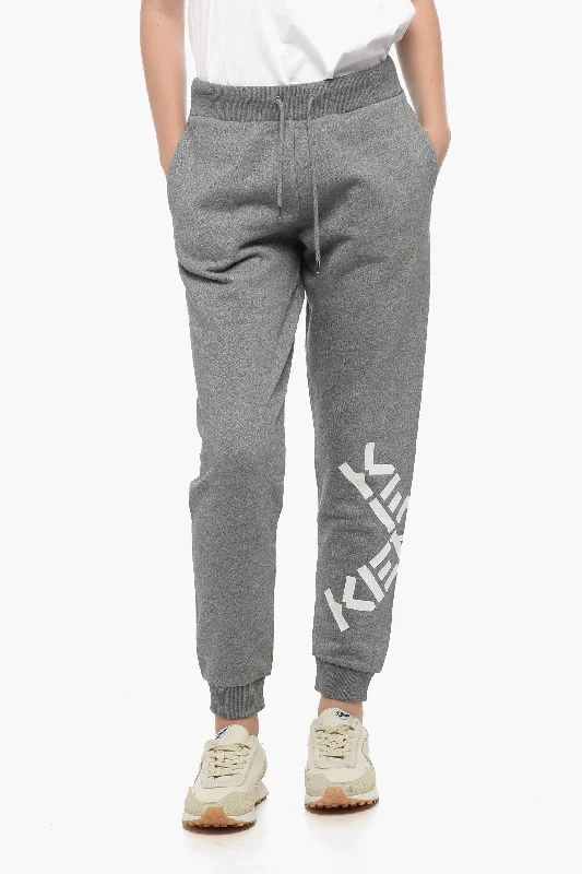 Kenzo Cotton Blend SPORT CLASSIC Printed Sweatpants