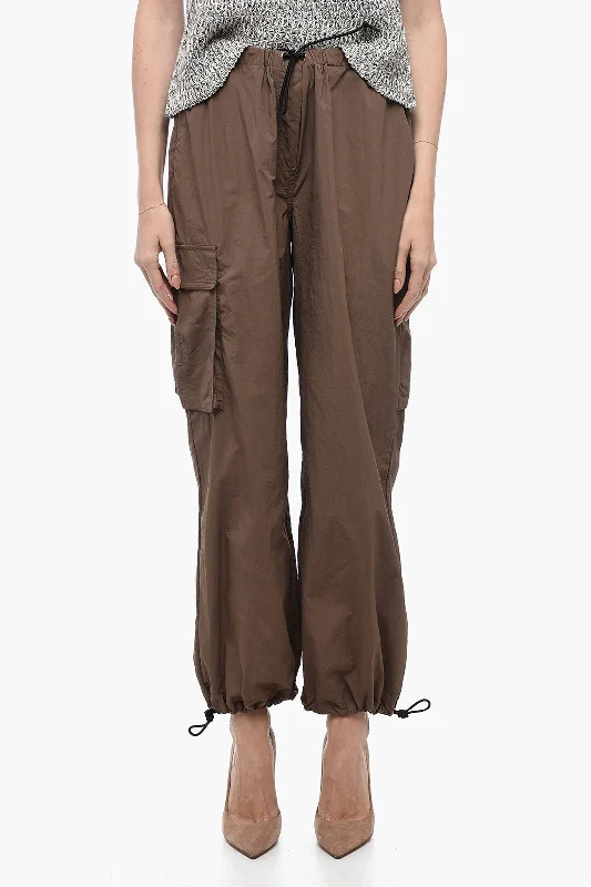 Saks Potts Nylon ESTHER Joggers with Drawstring at the Hem